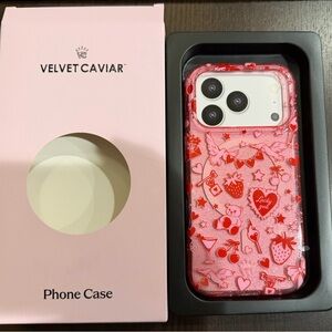 Brand new, Velvet Caviar iPhone 17 pro case